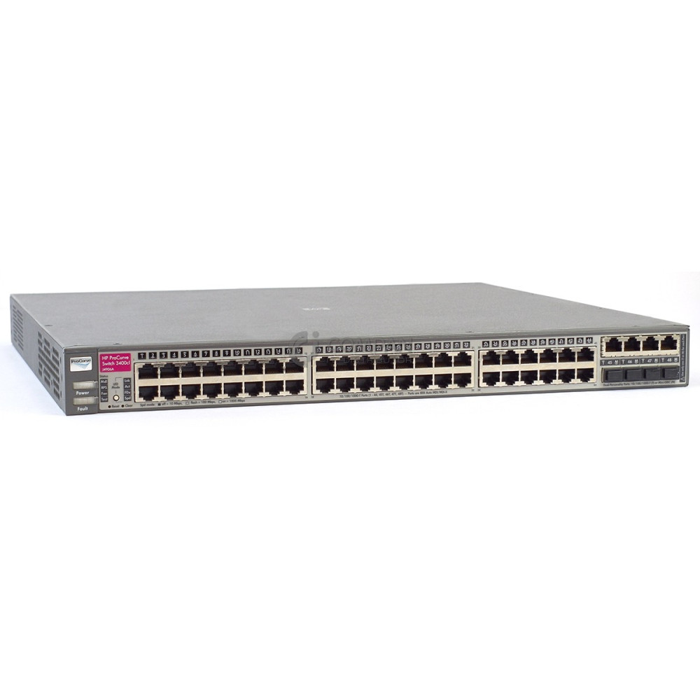 J4906A HP PROCURVE 3400CL 48-PORT 1GB RJ-45 SWITCH
